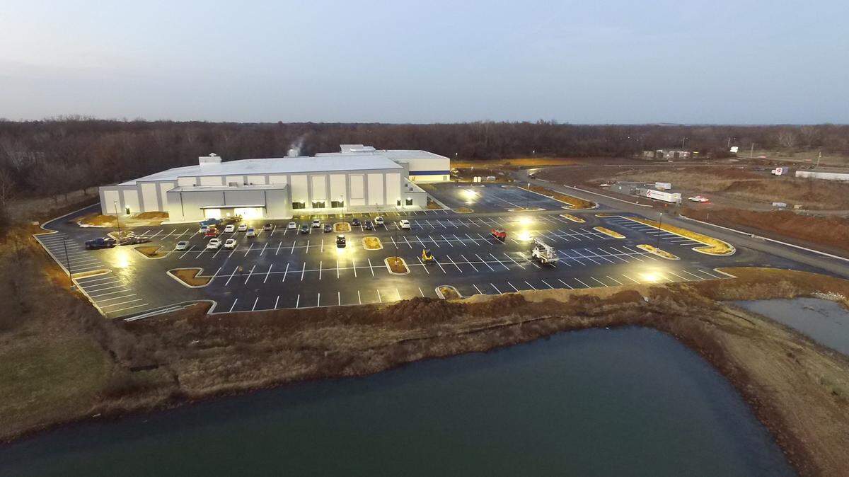 An aerial shot of the McKendree MetroRecPlex.