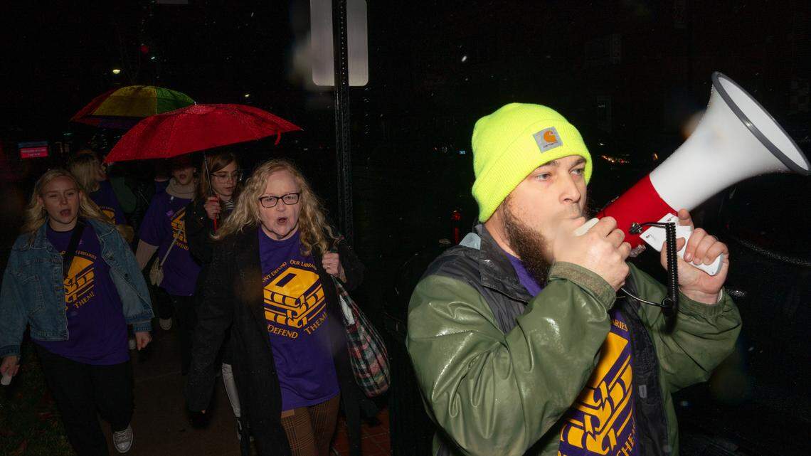 Candidates for controversy-mired metro-east library board clash along ideological lines