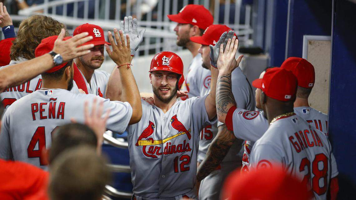 Paul DeJong is swinging a hot bat at the right time to help the Cardinals stay in contention for one of the two wild card spots.