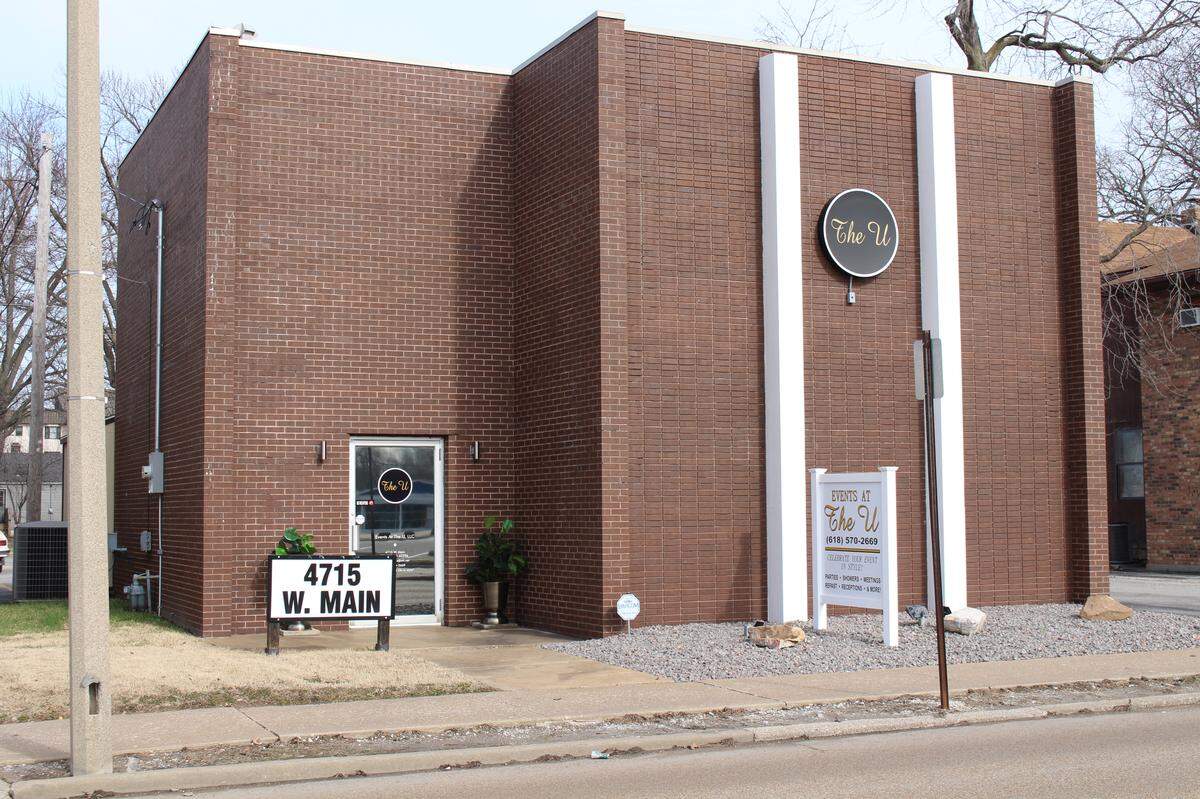 Events at the U opened to the public in July at 4715 W. Main St. in Belleville. The brick building formerly housed Just Relax Spa.
