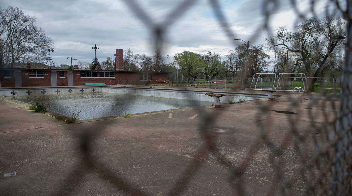 The East St. Louis Park District was allocated $3 million for the Pop Myles pool complex located in Lincoln Park. The pool complex has been unused for years.
