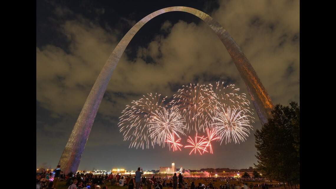 This St. Louis fireworks display was recently named among top 10 in the nation