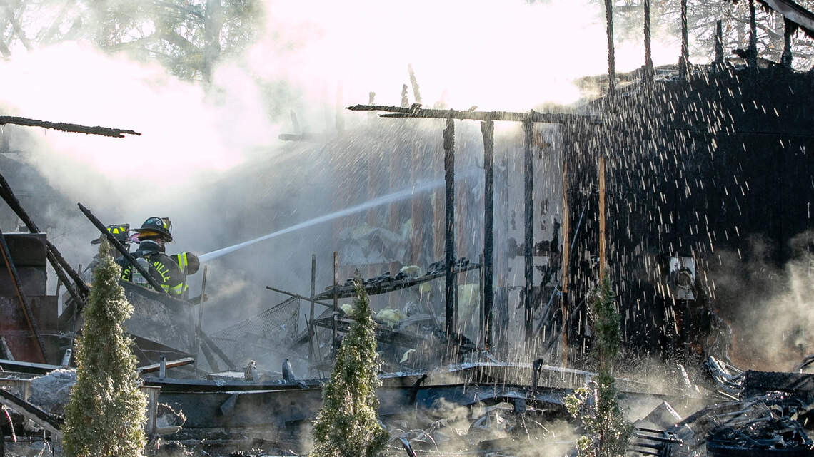 Troy IL house destroyed in large fire, considered total loss ...