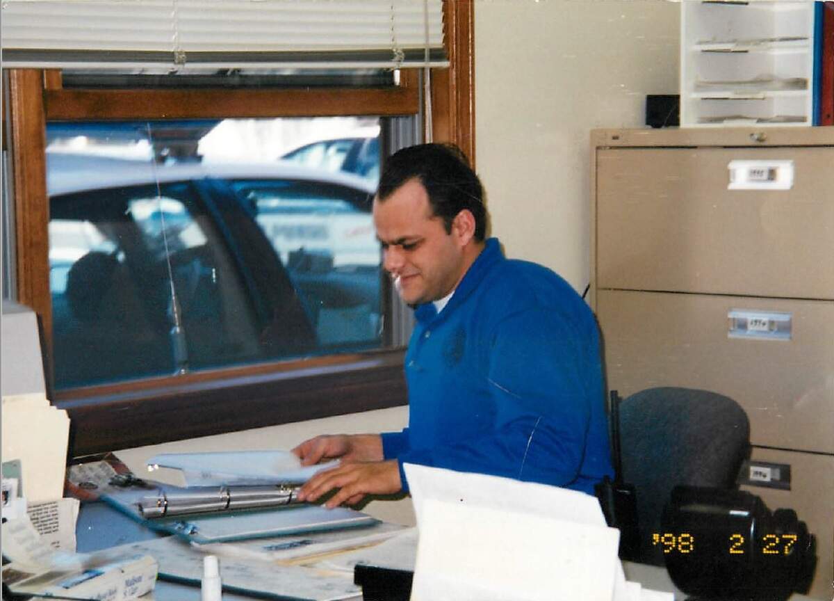 Shiloh Police Deputy Chief Gary McGill a decade into his tenure at the Shiloh PD in 1998.