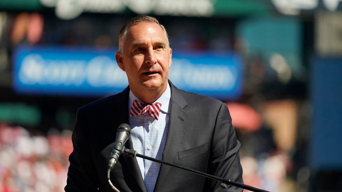 St. Louis Cardinals president of baseball operations John Mozeliak.