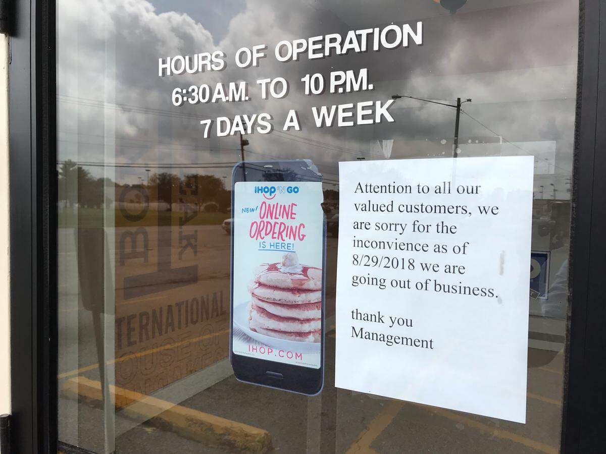 IHOP has permanently closed in Belleville after 45 years of service.