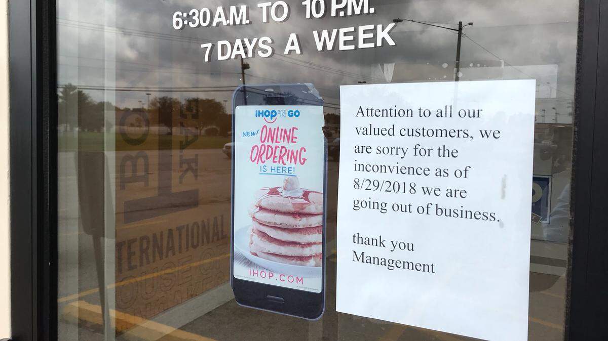 IHOP has permanently closed in Belleville after 45 years of service.