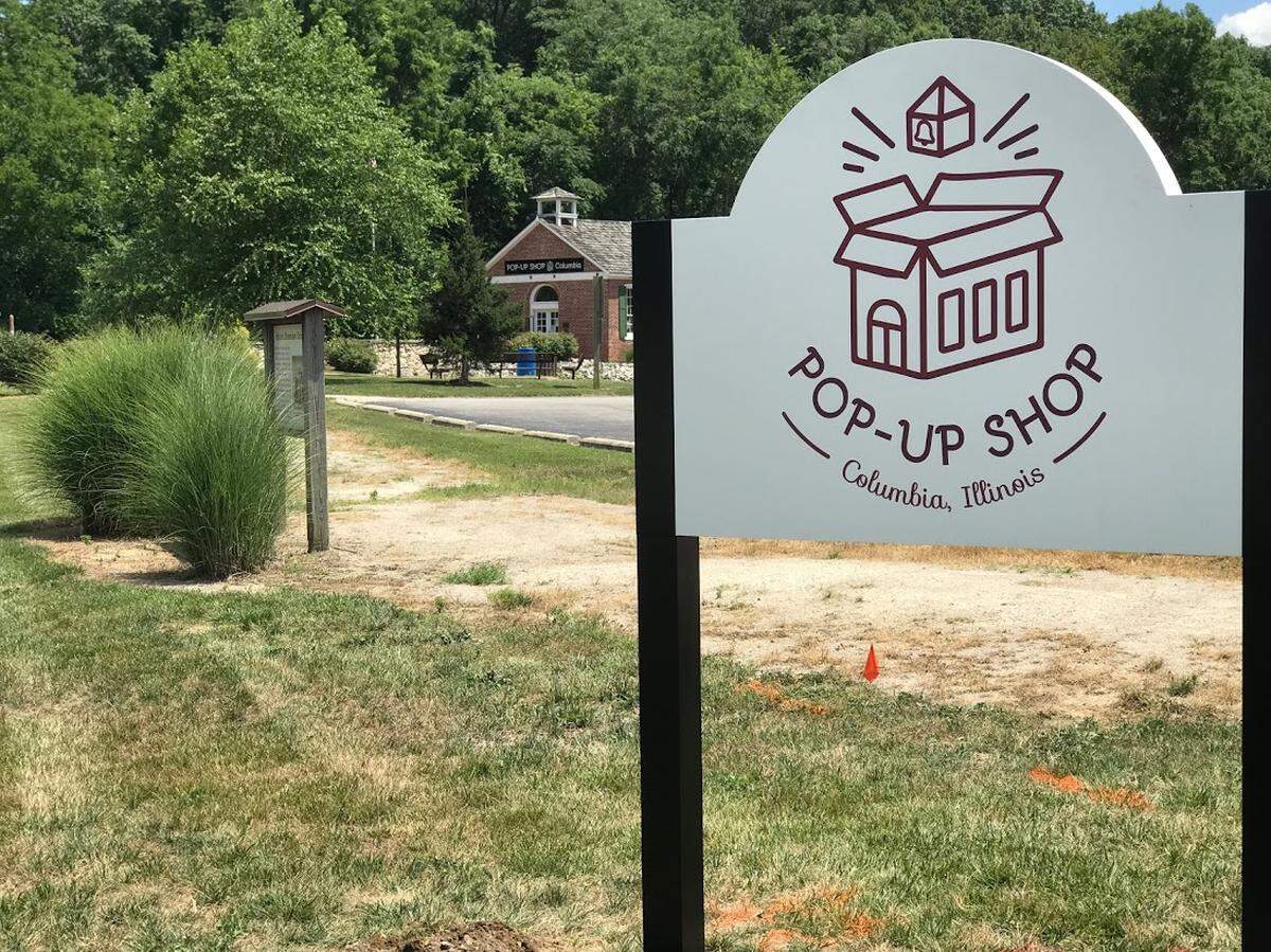 The city of Columbia has converted the old Shoemaker School into a “pop-up shop” that gives the public a taste of local history and retailers a chance to test the local market.