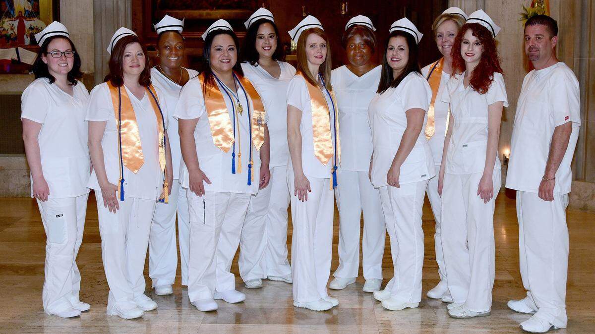 Southwestern Illinois College nursing grads from last year. SWIC offers a two-year program that awards an associate's degree and allows students to become registered nurses. An Illinois Senate bill would allow community colleges to offer a four-year bachelor's degree in nursing.