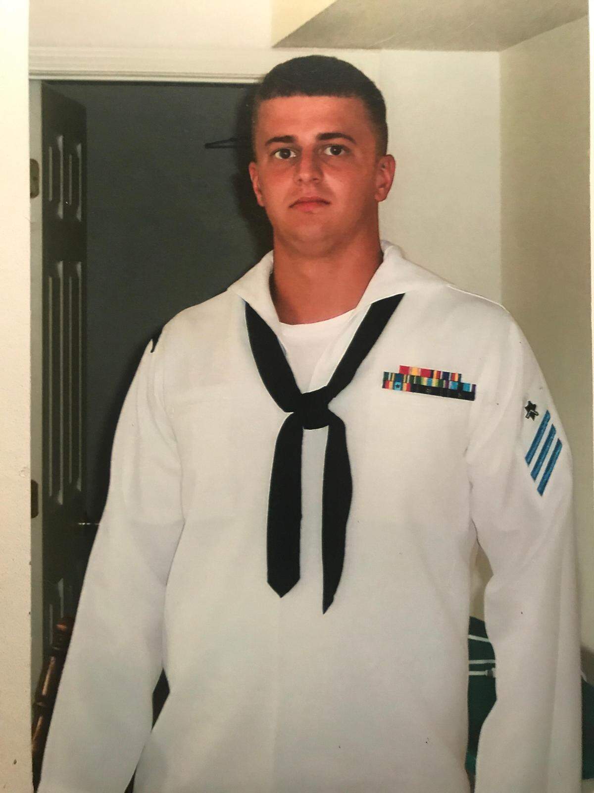 Joel Bishop, the plaintiff in the lawsuit, became addicted to opioid painkillers after serving in the Navy.