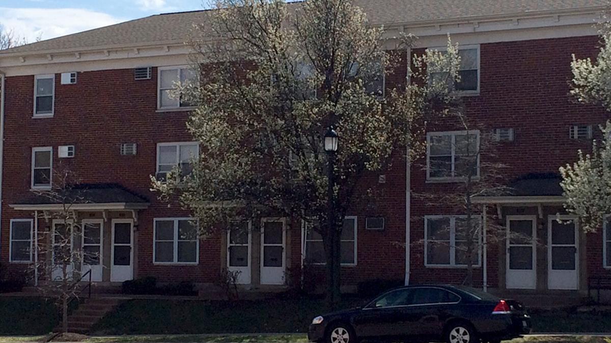 This 2015 file photo shows units across from a community center in the Clinton-Peabody public housing complex on the near south side of St. Louis.
