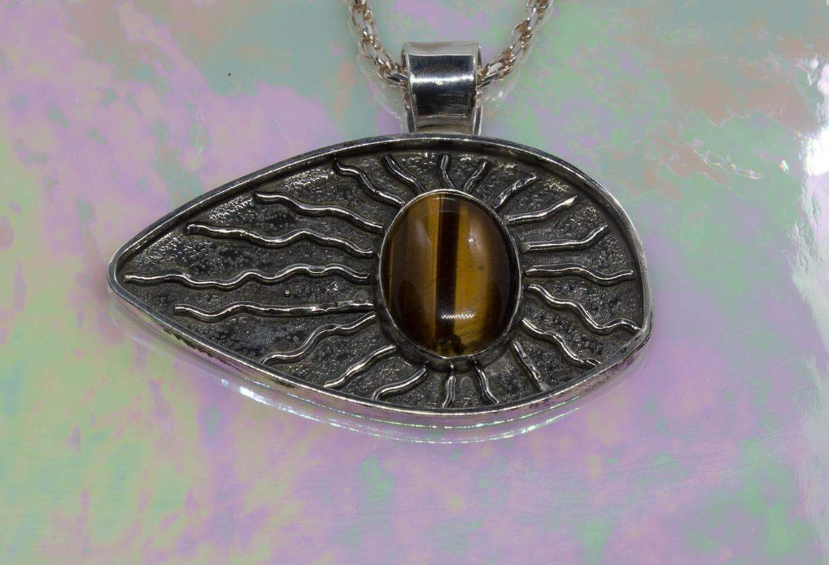 A jewelry piece by artist David Bailey. The annual Art in the Park event will take place from 10 a.m. to 5 p.m. Saturday, Oct. 8, and from 11 a.m. to 4 p.m. Sunday, Oct. 9, at Lindendale Park in Highland.