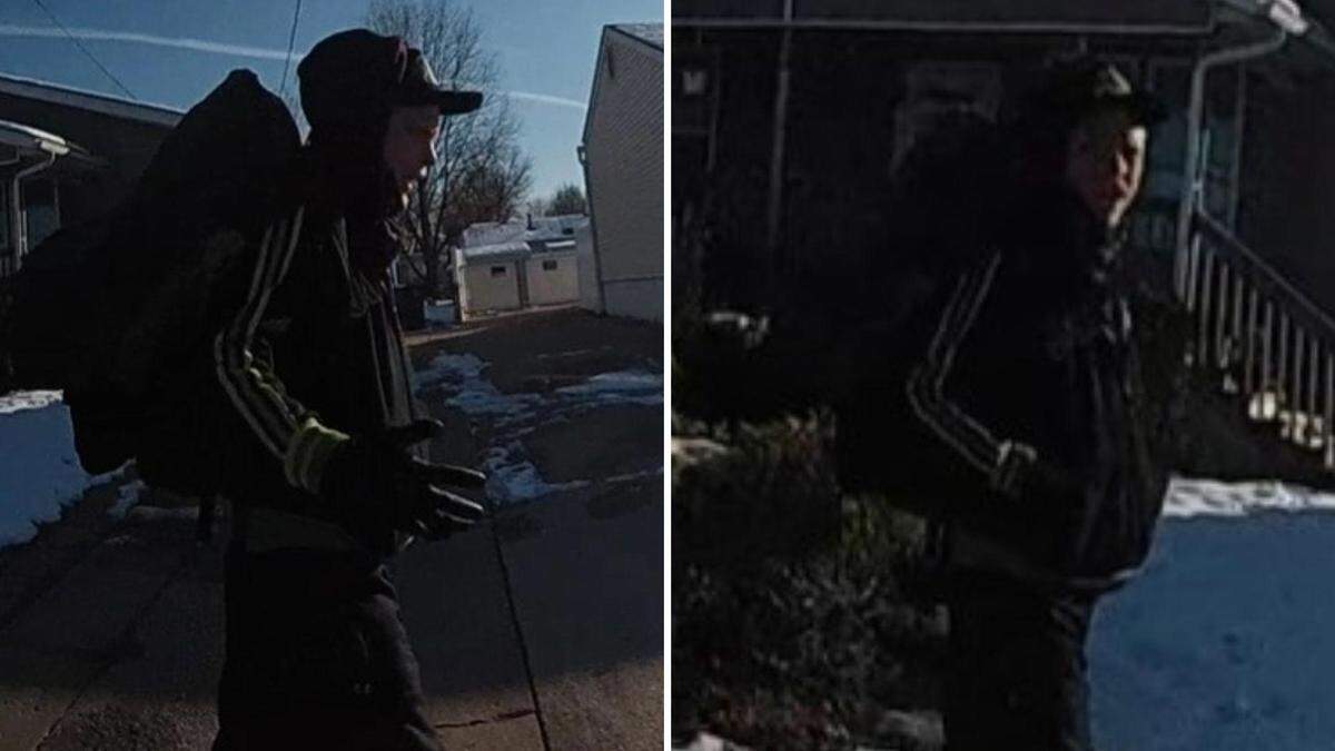 Granite City Police released these photographs of a man they believe is responsible for the shooting a police officer in the 2000 block of Johnson St. Friday afternoon.