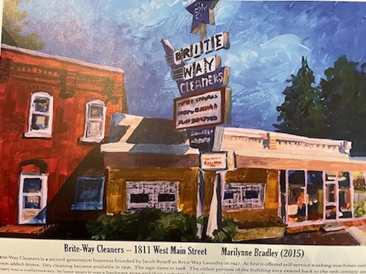 Pictured is a page of the 2023 Belleville Historical Society calendar.