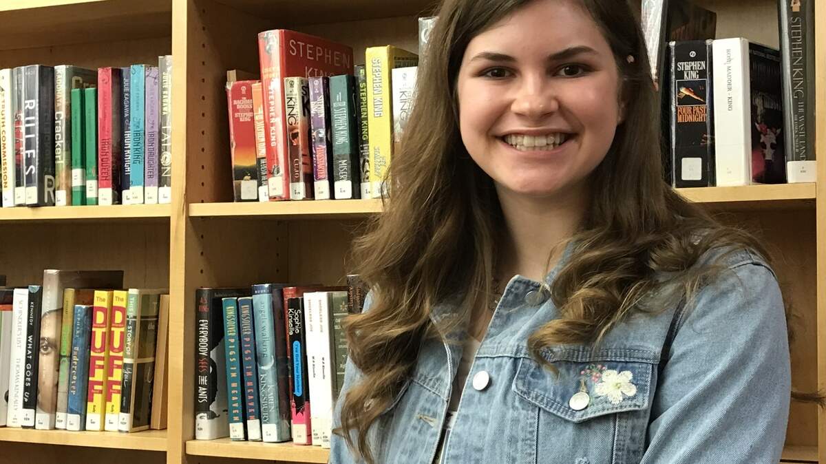 Cassidy Lurk is one of the April students of the month at O'Fallon Township High School.
