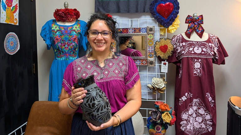 ‘Walking Art’: O’Fallon boutique owner shares her heritage through everyday style