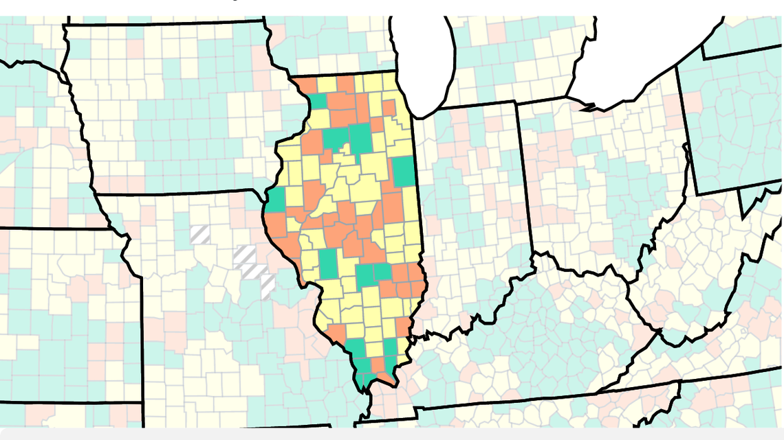 IDPH reports 4 COVID deaths each in St. Clair and Madison counties as viruses spread