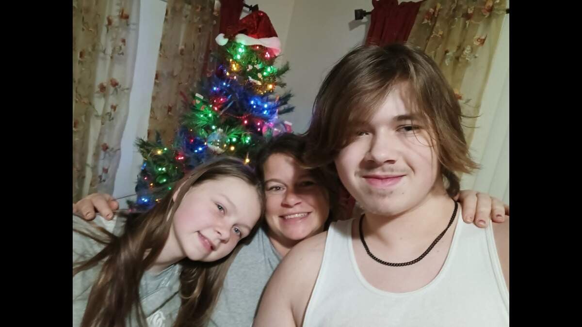 Keagan Rex, right, is shown with his sister, Brielle Howard, left, and mother Amy Morris. He died in December at age 17. He had planned to attend trade school and become an auto mechanic.