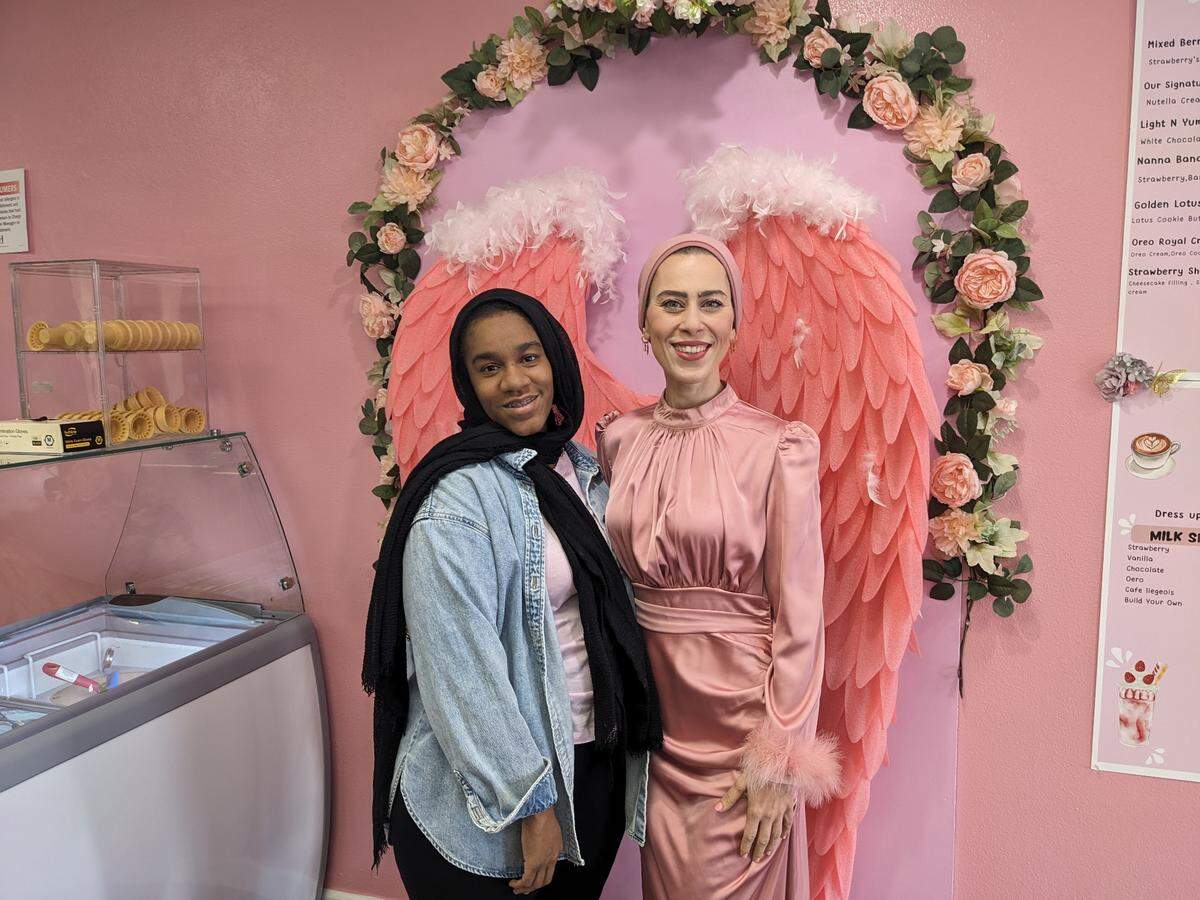 Ameena Almasri and Reem Deriyah of The Sweet Creamery in Belleville