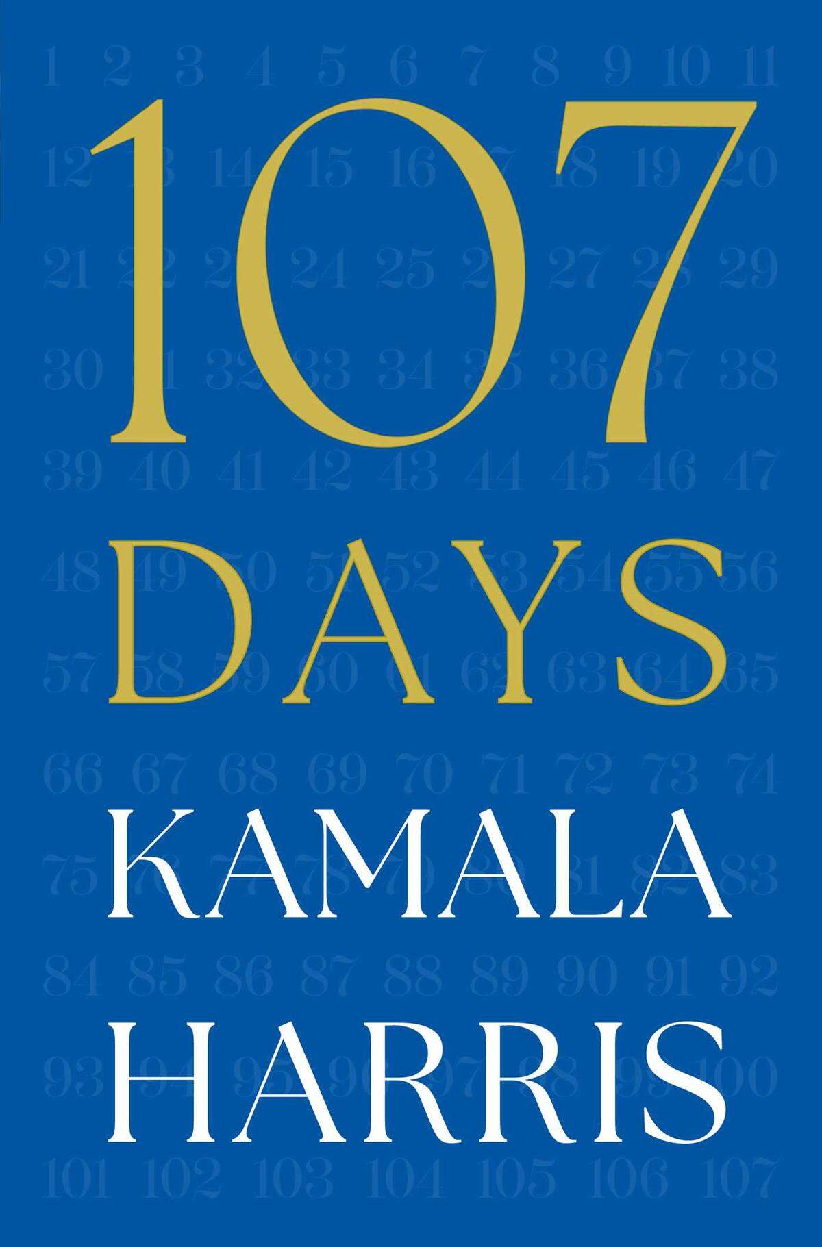 The cover of former Vice President Kamala Harris’ book, “107 Days,” a memoir of her 2024 presidential run.
