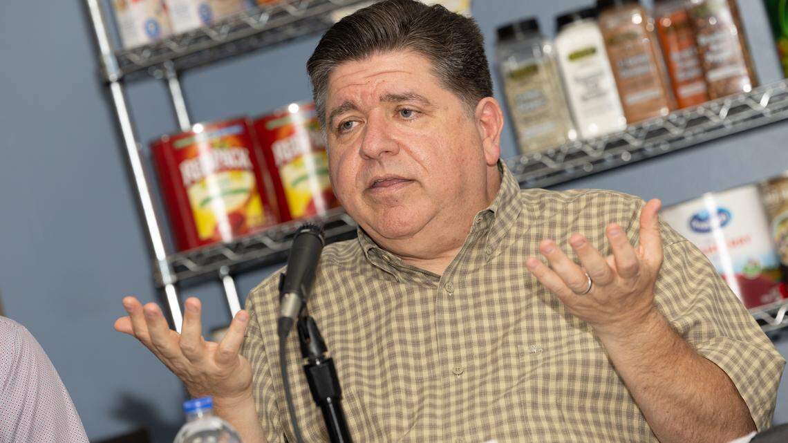 Pritzker says Illinois working to soften impact of SNAP cuts imposed by Trump