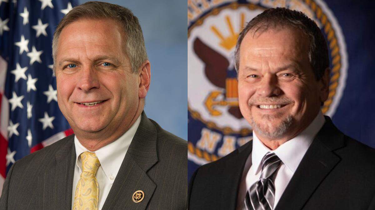 U.S. House 12th Congressional District in Illinois candidates Mike Bost and Homer “Chip” Markel.
