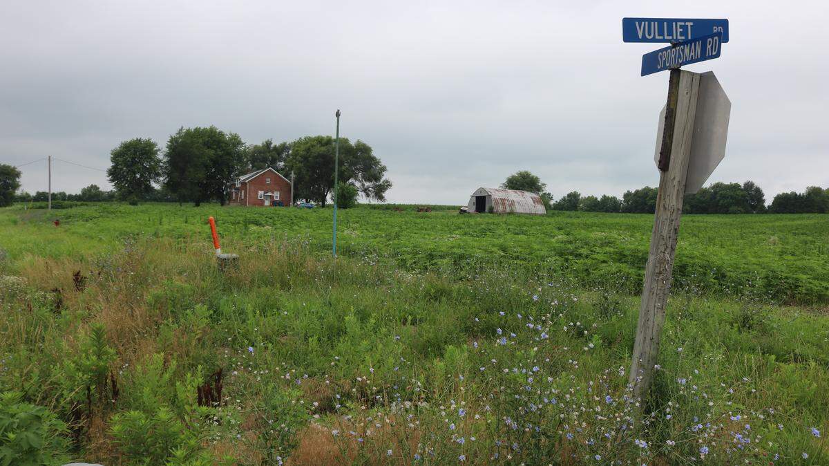 The future location of a new subdivision named Carbay Crest, located on the northern side of Sportsman Road, near Arbor Crest Drive and Vulliet Road. The subdivision will be developed by Mettler Development, a development company in Highland. It is anticipated to have 46 lots, full utilities and and concrete streets and will be Highland's first new subdivision in 10 years.