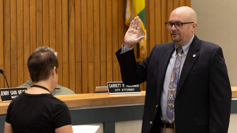 Heffernan replaces ‘dear friend’ as Belleville police chief after Eiskant’s death