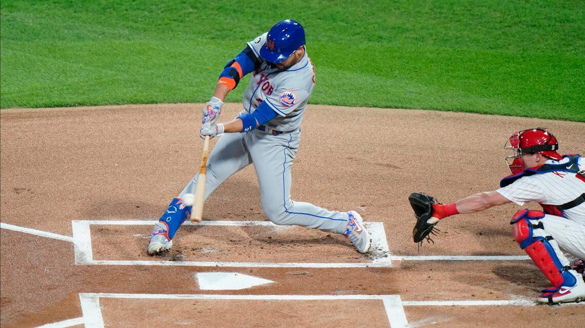 The St. Louis Cardinals can improve by trading prospects to the Mets for Michael Conforto