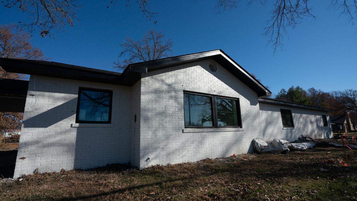 The exterior of a future health and wellness clinic across from Belleville East that will be available to Belleville District 201 and 118 benefits-eligible employees and their dependents.