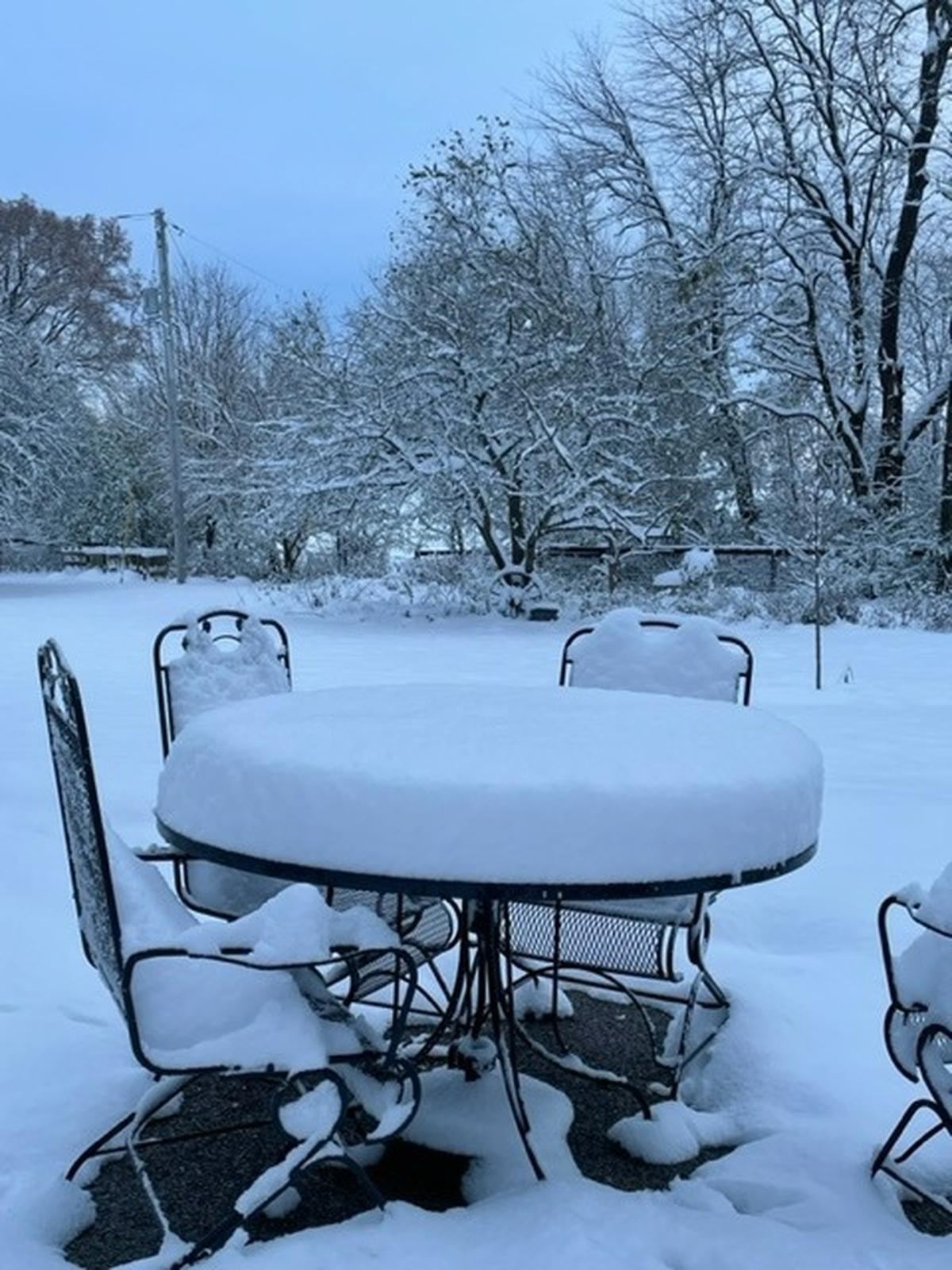 The metro-east could get up to six inches of snow Tuesday night and into Wednesday morning, the National Weather Service in St. Louis said.
