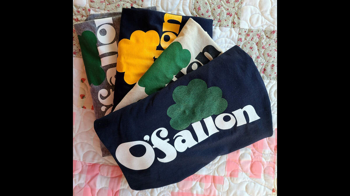 The O’Fallon Historical Society will be selling O’Fallon t-shirts during City Fest this weekend. Afterwards, the t-shirts will be available at their museum downtown.