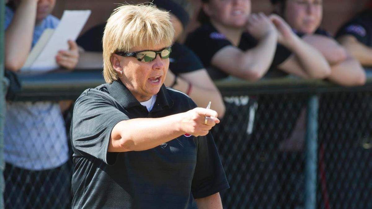 Sandy Montgomery, a record-breaking pitcher at SIUE and the university’s longest-tenured softball coach, resigned effective Oct. 1.