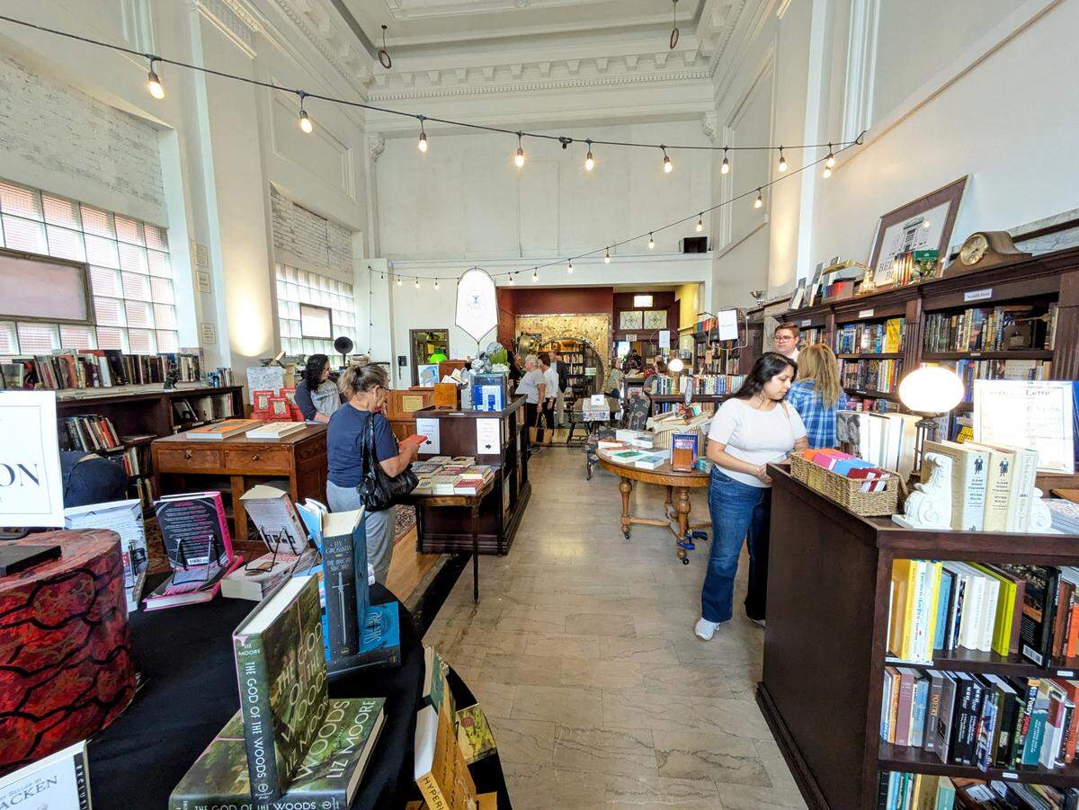 A view of Belleville Books