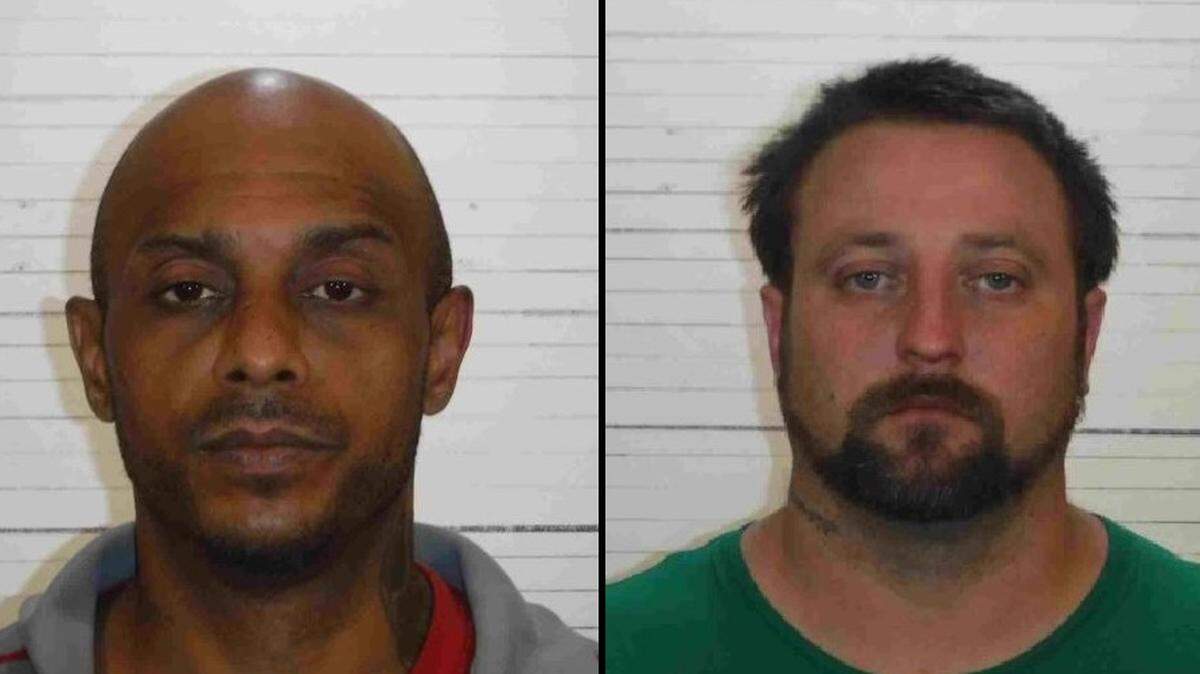 Damion L. Bourn, left, and Robert L. Smiley Jr., right