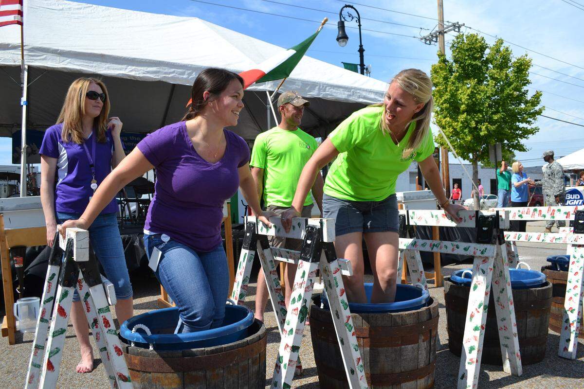 The Italian Fest celebrates 35 years of food and fun this year with a 1908s theme. The annual Grape Stomp event will take place 11:30 a.m. Friday following opening ceremonies. Italian Fest takes place Friday and Saturday in Uptown Collinsville.