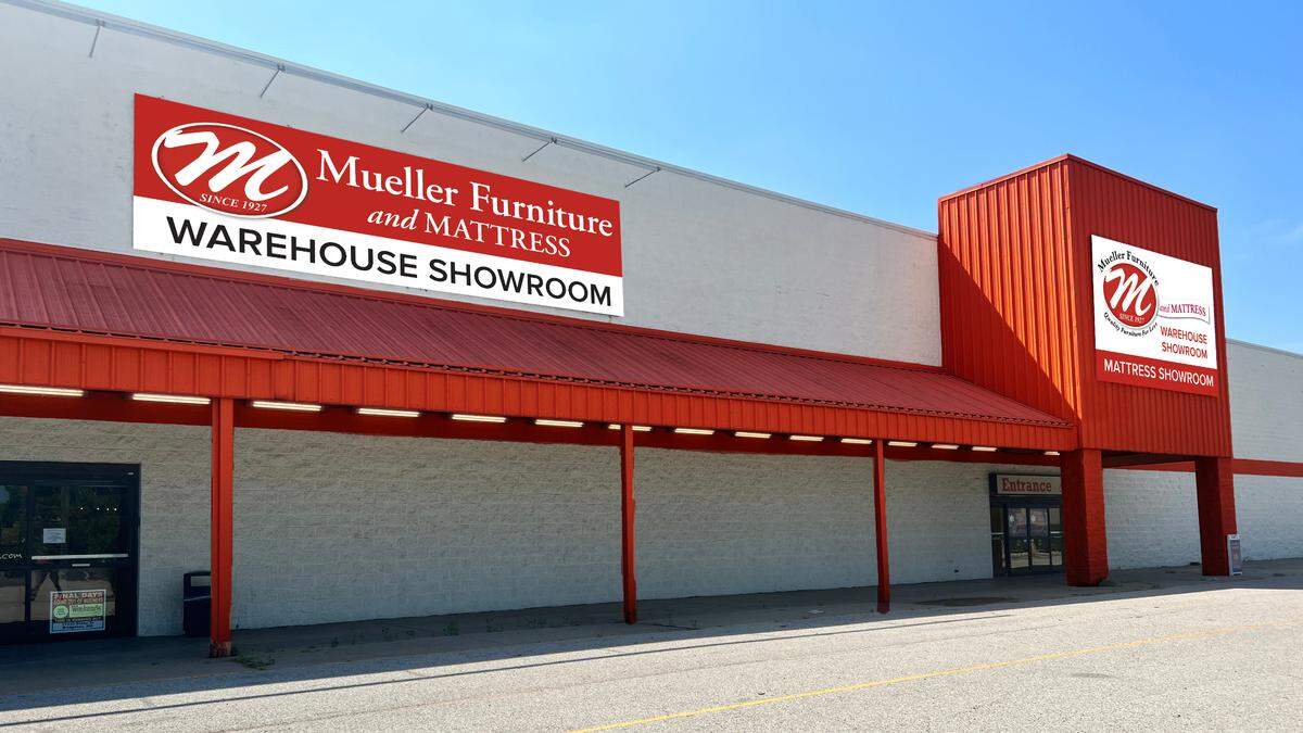 Mueller Furniture & Mattress Warehouse Showroom celebrates first anniversary
