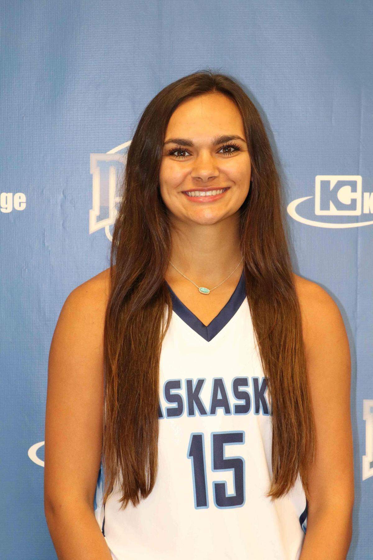 Pictured is Highland High School graduate Megan Kronk, who recently completed her sophomore season at Kaskaskia College.