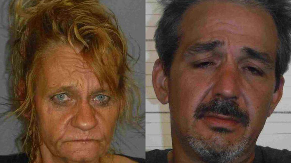 Lori Stegall, left, and Timothy Graber