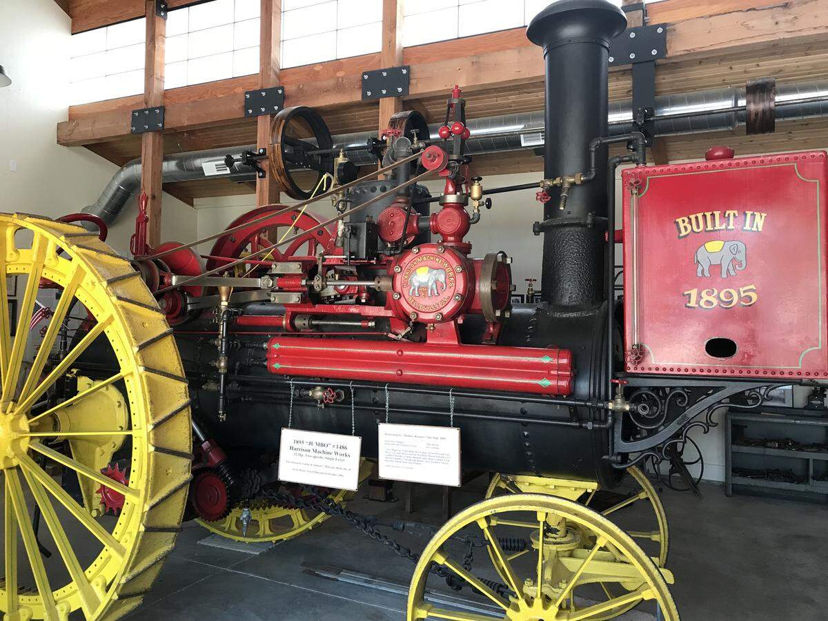 See “Jumbo” the steam traction engine at the Labor & Industry Museum during Belleville Museum Open House Day from 10 a.m. to 3 p.m. Saturday.