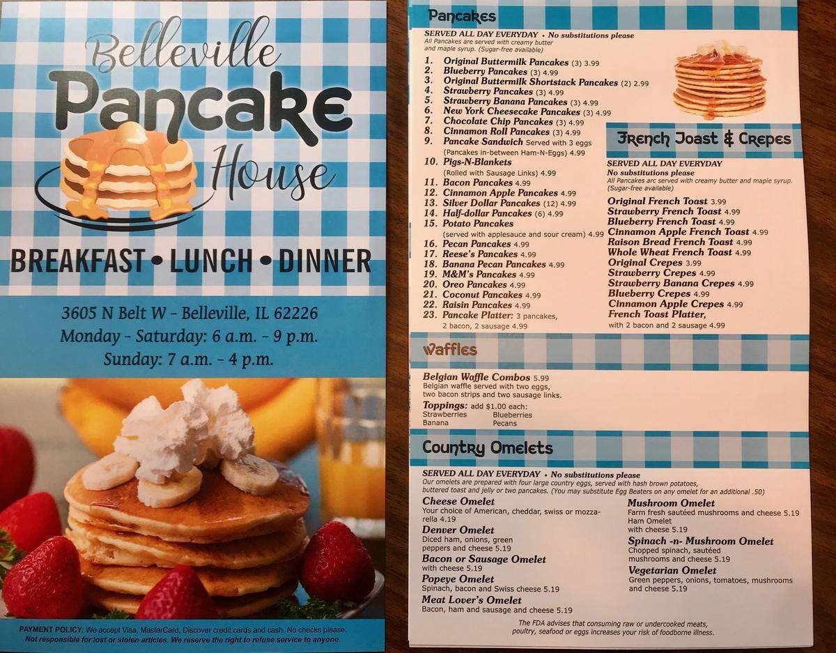 Belleville Pancake House will open later this fall.