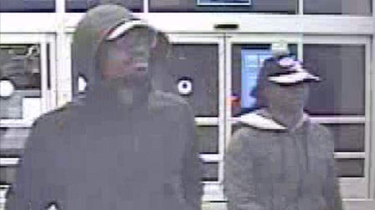Highland Police are looking for a man and woman who were photographed entering the Walmart in Highland on Sunday.