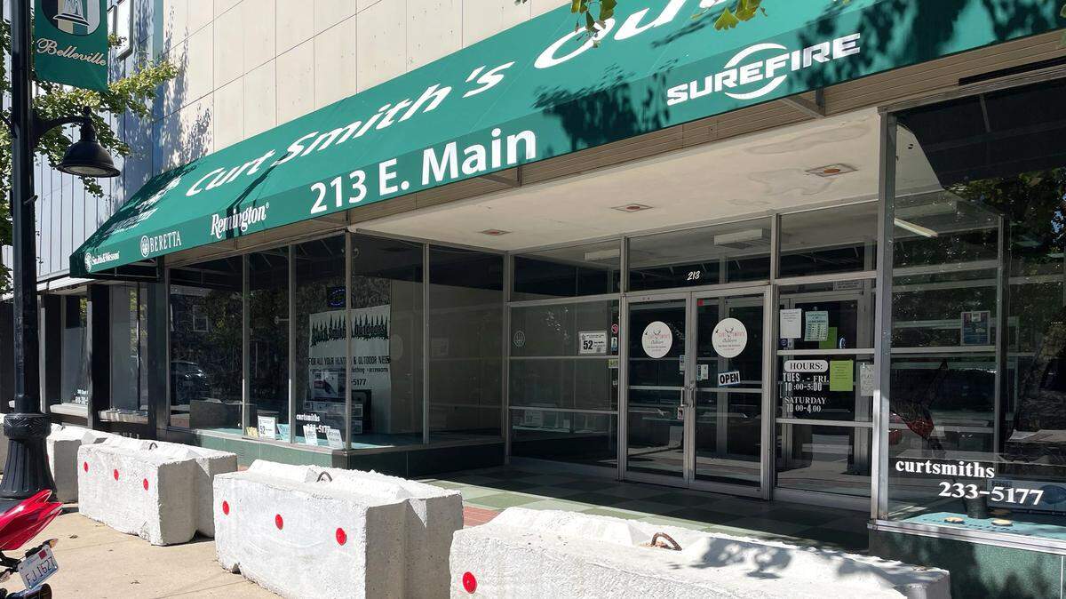 Curt Smith’s Outdoors at 213 E. Main St. in Belleville