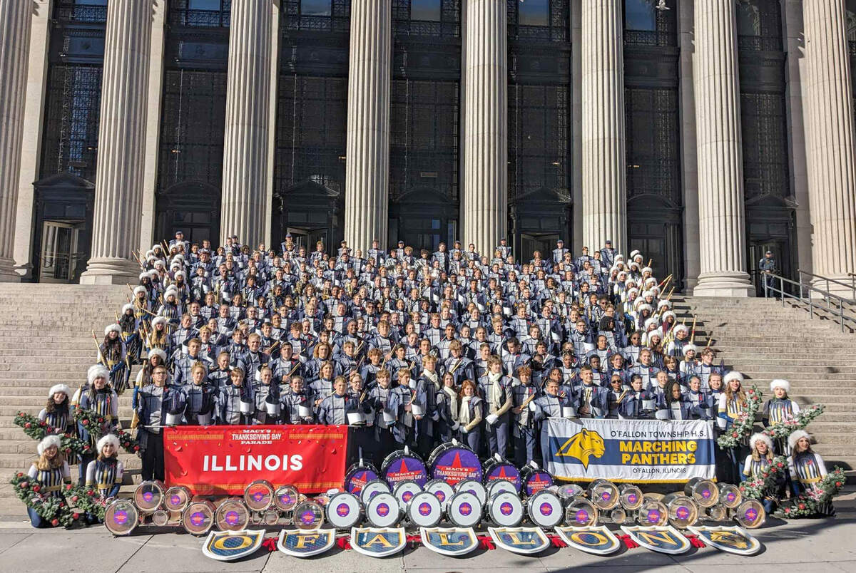 OTHS Marching Panthers in 2023 Macy’s Thanksgiving Day Parade in New York City