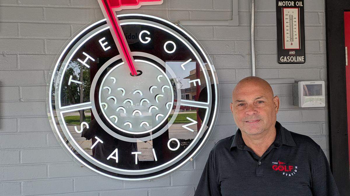 Nick Pavia, owner of The Golf Station