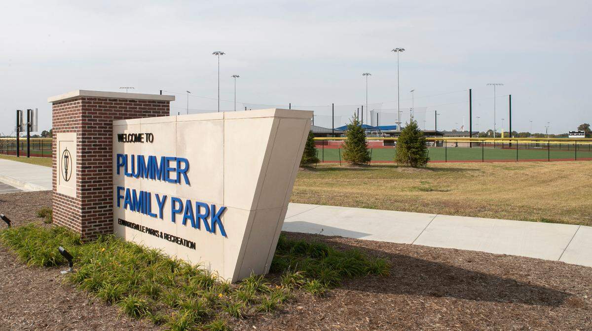 Phase 1 of Plummer Family Park opened this year off Goshen Road in Edwardsville, near Interstate 55. Sports fields and concession buildings will eventually cover 83 acres.