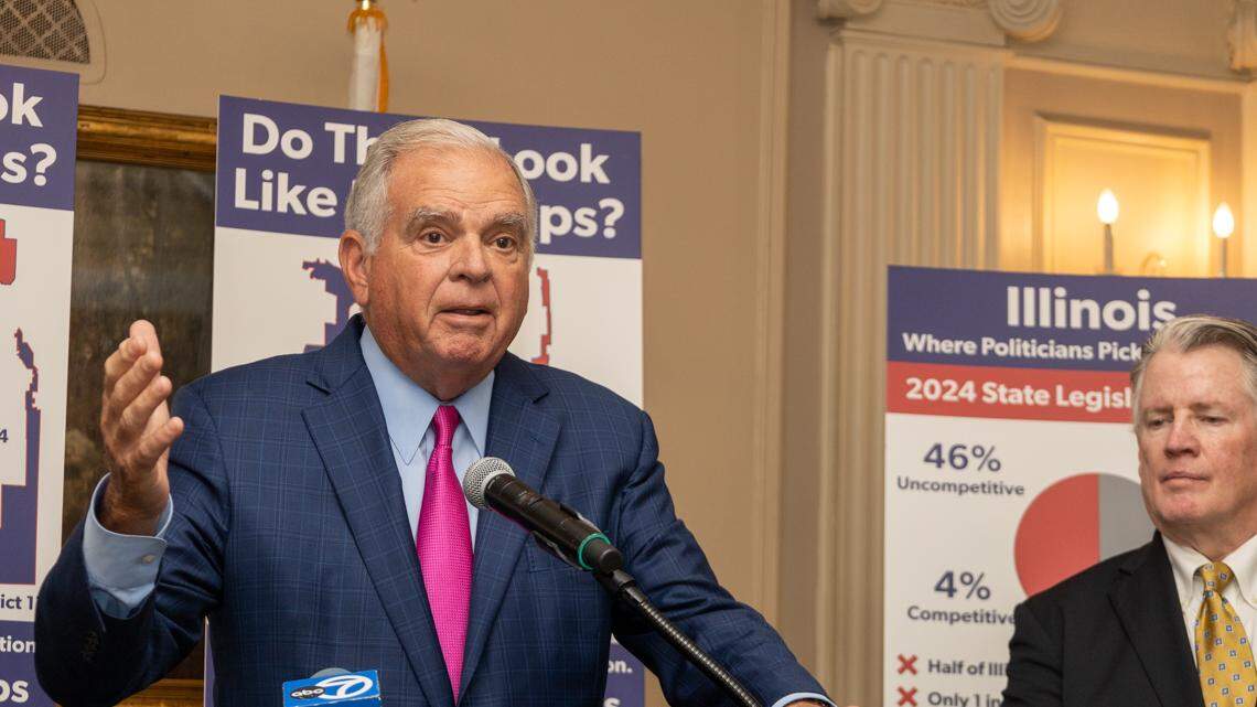 Political rivals working together to end gerrymandering in Illinois