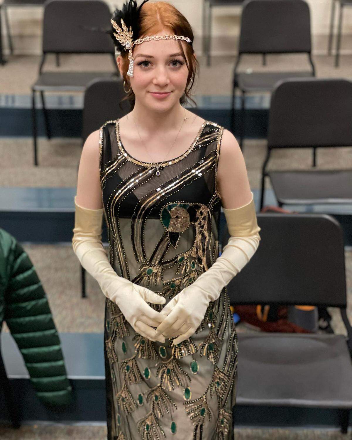 O’Fallon Township High School’s theatre and music departments are presenting “Anastasia” Thursday, March 31, through Sunday, April 3. Pictured is cast member Abby Huhn.