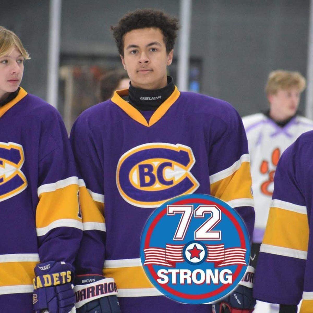 Colin Brown, 16, of O’Fallon, died after being hit by a bullet on Interstate 55 in South St. Louis last month. He was a student and hockey player at Christian Brothers College High School in Town and Country, Missouri.