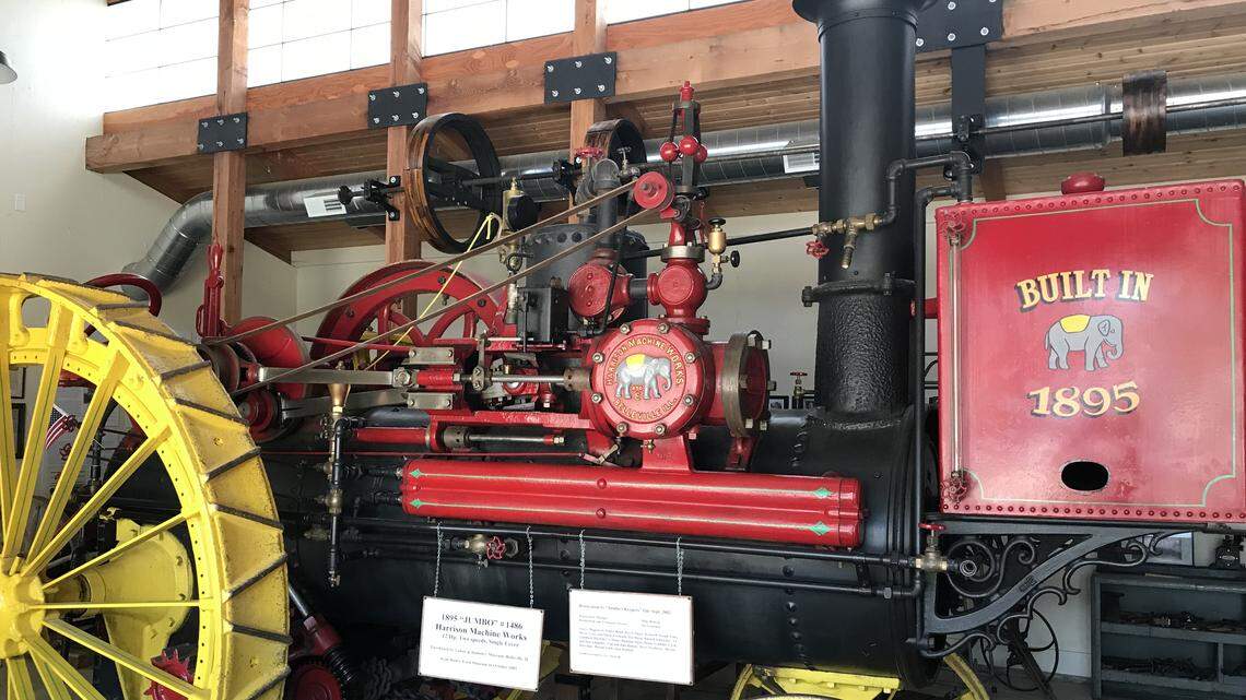 See 'Jumbo', the steam traction engine, at the Labor & Industry Museum during Belleville Museum Open House Day from 10 a.m. to 3 p.m. Saturday, June 2, 2018.